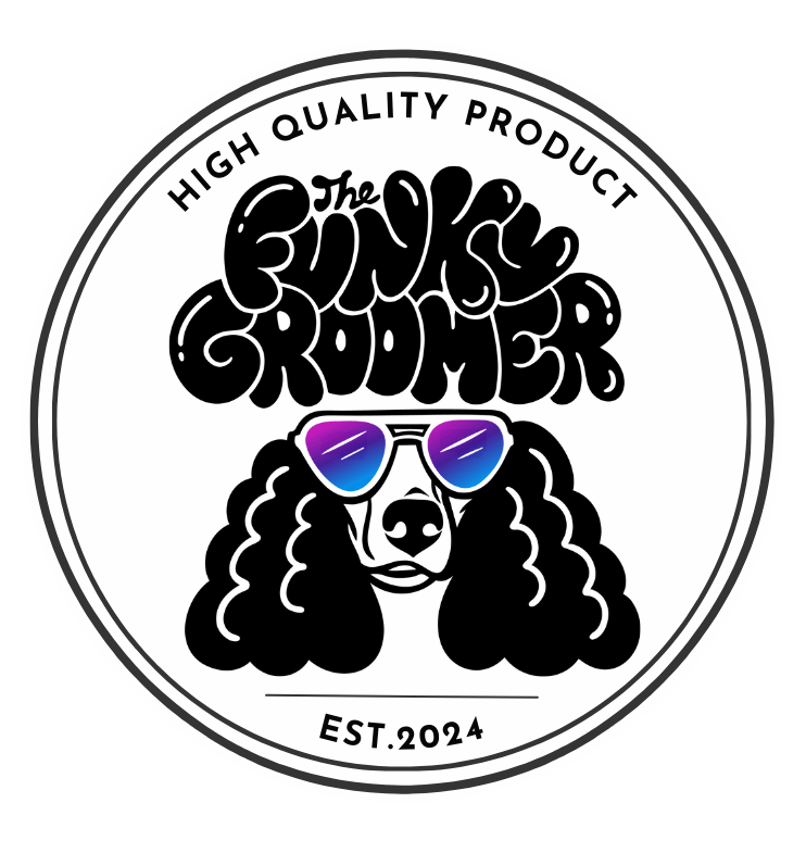 The Funky Poodle grooming brand known for vibrant shampoos, conditioners, and creative pet care products.