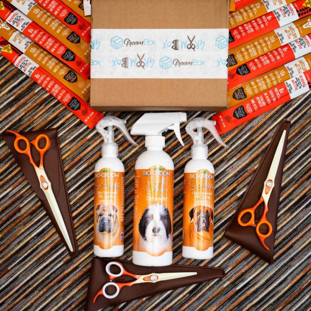 BioGroom So Silky dog grooming shampoo GroomBox Premium a subscription box for dog groomers.