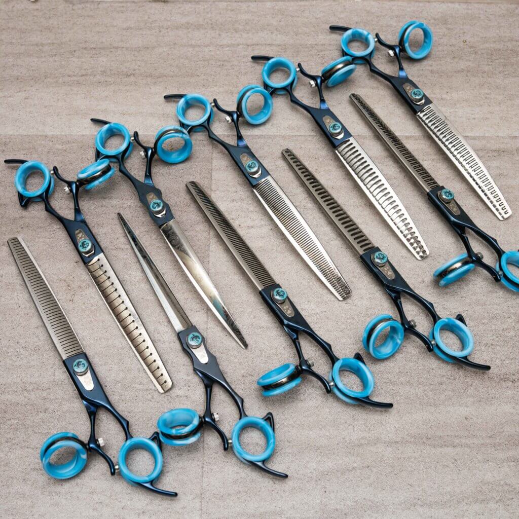 GroomBox dog grooming scissors for dog groomers subscription box