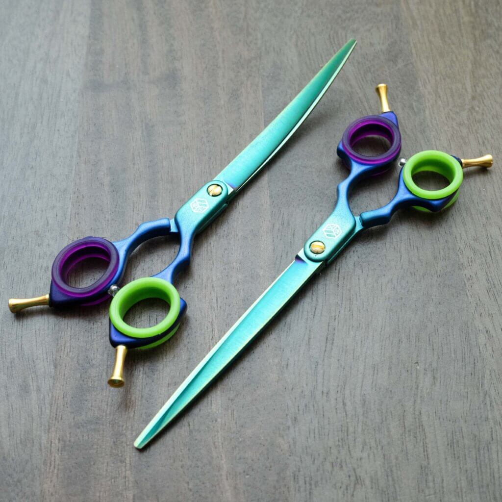 GroomBox dog grooming scissors for dog groomers subscription box