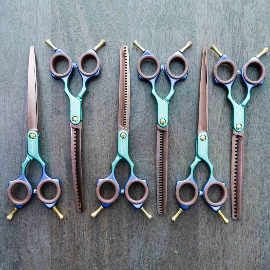 GroomBox dog grooming scissors for dog groomers subscription box