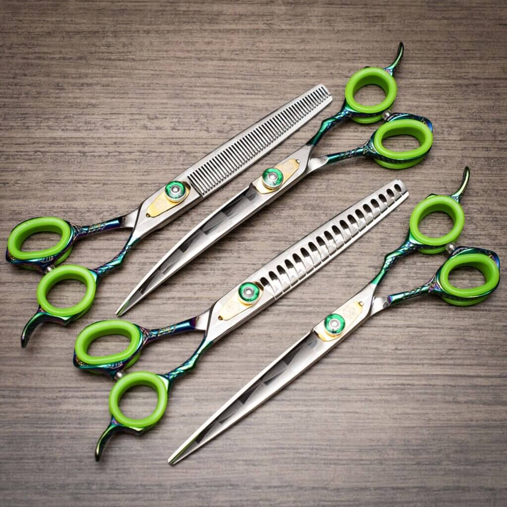 GroomBox dog grooming scissors for dog groomers subscription box