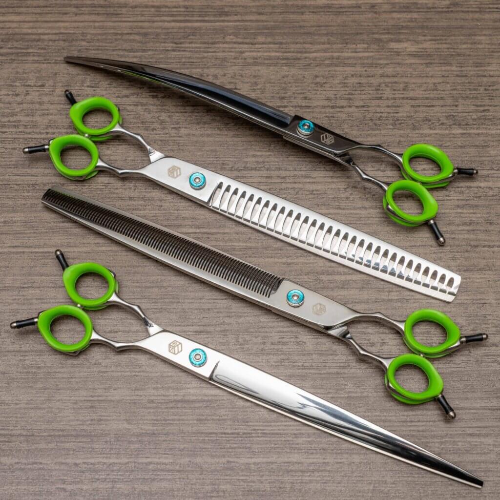GroomBox dog grooming scissors for dog groomers subscription box