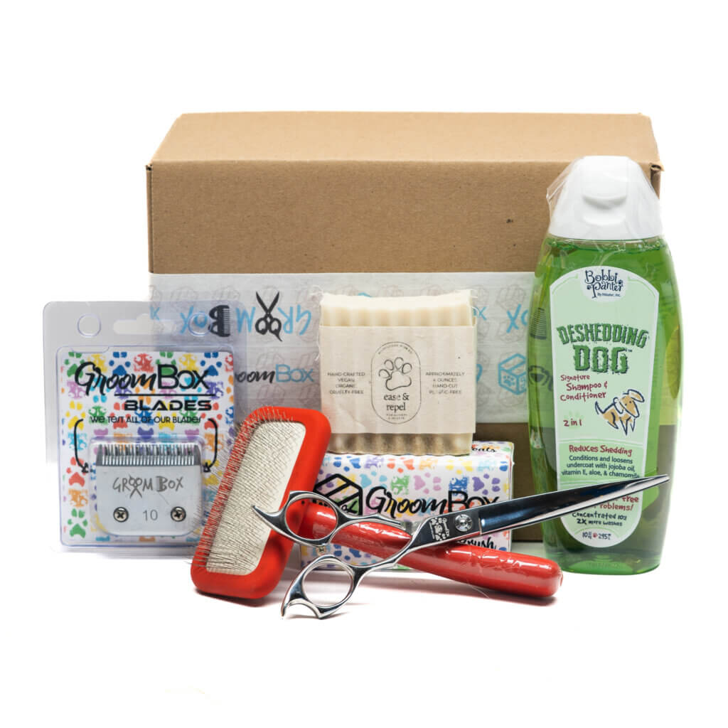 Bobbi Panter dog grooming shampoo GroomBox a subscription box for dog groomers.
