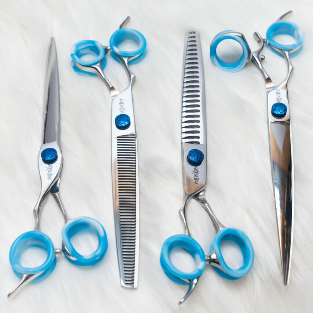 GroomBox dog grooming scissors for dog groomers subscription box